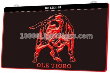 LD3148 Ole Tioro Bull Animal Wild Cow Beast