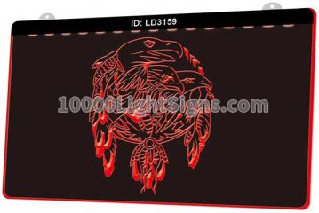 LD3159 Bald Eagle Diamond Bird