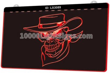 LS3089 Cowboy Skull