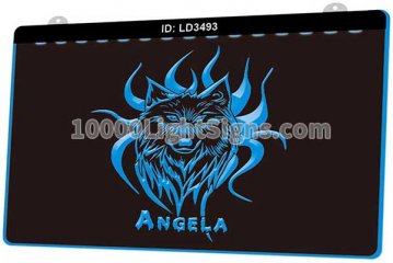 LD3493 Wolf Face Angela