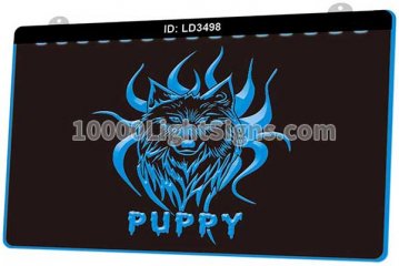 LD3498 Wolf Face Puppy