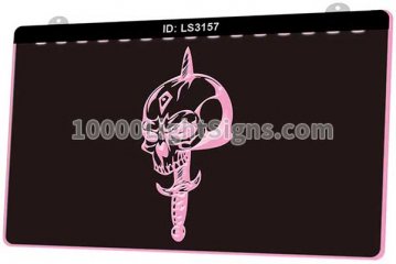 LS3157 Sword Skull