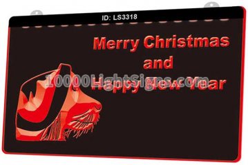 LS3318 Merry Christmas Happy New Year