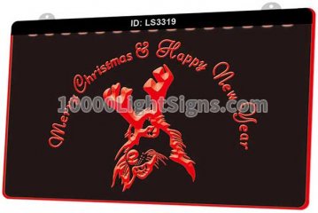 LS3319 Merry Christmas Happy New Year