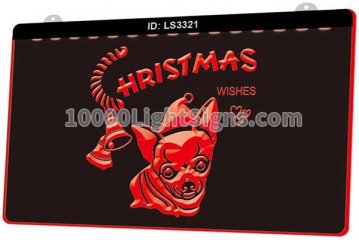 LS3321 Christmas Happy New Year Wishes