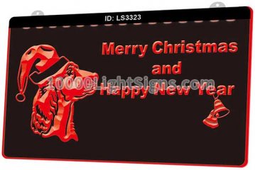 LS3323 Merry Christmas Happy New Year