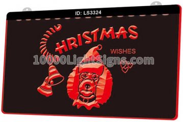 LS3324 Christmas Happy New Year Wishes