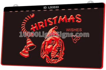 LS3333 Merry Christmas Happy New Year Wishes