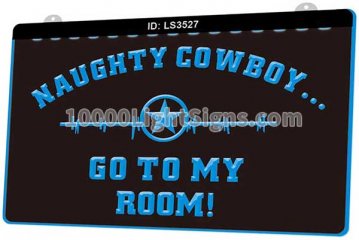 LS3527 Naughty Cowboy Go To My Room
