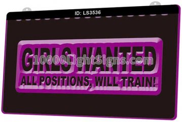 LS3536 Girls Wanted All Positions Will Train