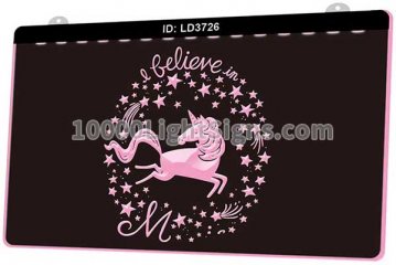 LD3726 Unicorns Silhouettes Horse I Believe