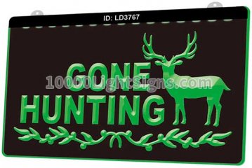 LD3767 Gone Hunting Deer