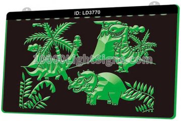 LD3770 Jurassic Isolated Animal