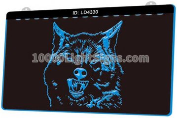 LD4330 Wolf Head