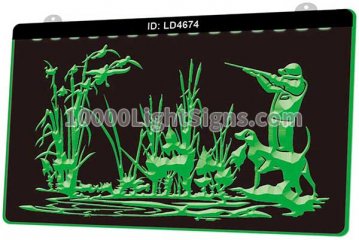 LD4674 Hunting Dog Gun