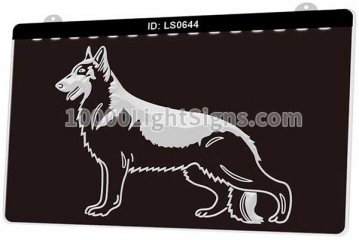 LS0644 German Shepherd Dog Shop