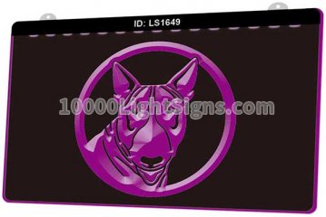 LS1649 Bull Terrier Dog Puppy Pet Shop