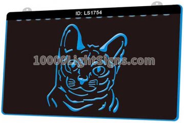 LS1754 Korat Cat Pet Shop Cute Collection