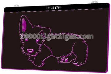 LS1764 Scottie Dog New Pet Shop