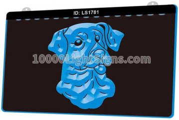 LS1781 Bulldog Dog Shop Pet