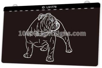LS1779 Bulldog Dog Shop Pet