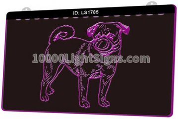 LS1785 Pug Pugs Dog Pet Shop Lure