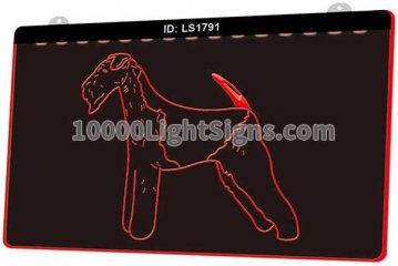 LS1791 Airedale Terrier Dog Pet