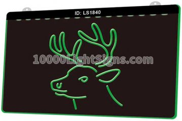 LS1840 Deer Head Hunting Home