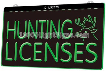 LS2629 Hunting Licenses Deer
