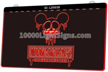 LD0038 Mickey fine cured trees