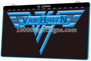 LD0434 Van Halen Rock Music Band
