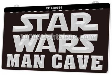 LD0584 Man Cave Star Wars
