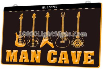 LD0706 Guitar Hero Weapon Band Music Room Man Cave