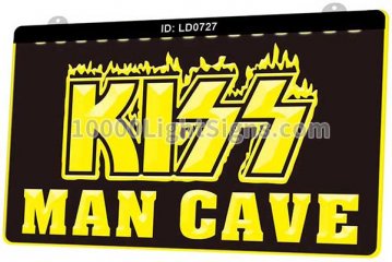 LD0727 Kiss Man Cave