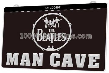 LD0697 The Beatles Band Music Drums Man Cave