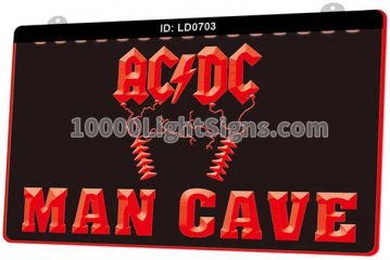 LD0703 AC DC Australian Rock Band Man Cave