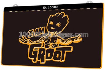 LD0865 I am Groot