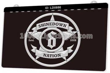 LD0886 Shinedown Nation Est 2009