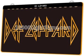 LD1483 Def Leppard Music Band