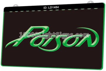 LD1484 Poison Metal Music Rock