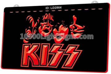 LD2864 Kiss Rock Band
