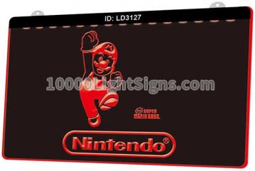 LD3127 Nintendo Super Mario Game
