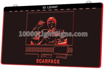 LD3507 Scarface Movie Tony Montana