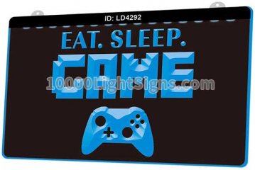 LD4292 Game Controller Console Eat Sleep