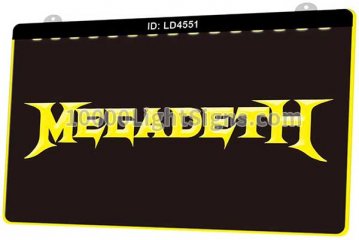 LD4551 Megadeth Heavy Metal Band