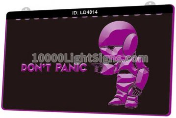 LD4814 Dont Panic The Hitchhikers Guide To The Galaxy
