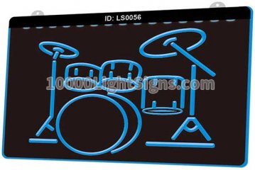 LS0056 My Band Room Drum Music Instruments