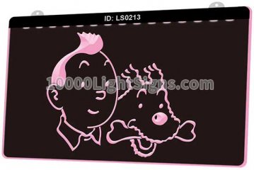 LS0213 Tintin And Snowy Adventures Comic