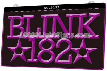 LS0222 Blink 182 Rock N Roll Music Bar