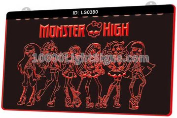 LS0380 Monster High American Fashion Doll